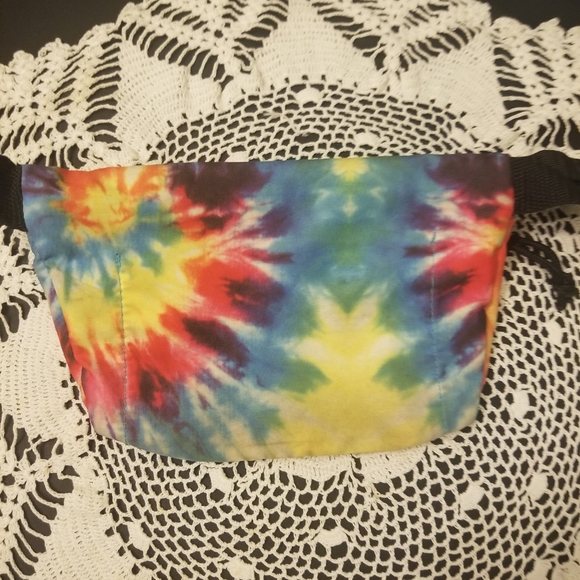 Belt Bag Rainbow Tie Dye Adjustable Strap - Picture 4 of 5